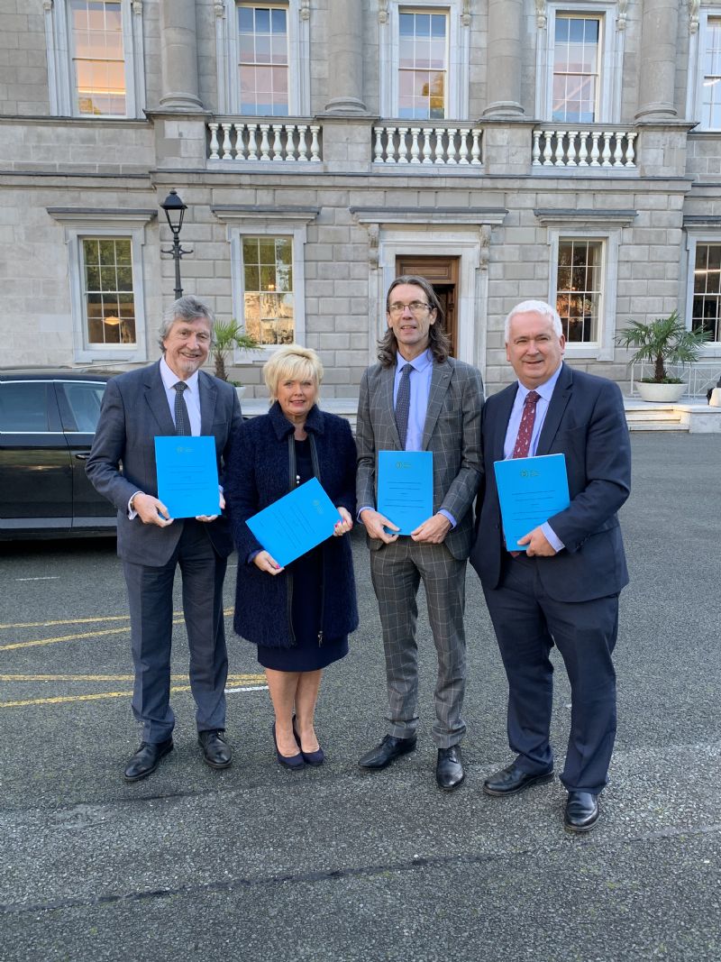 EBR attend launch of Cross Border Report in Leinster House